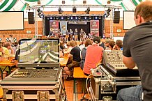 Eishockey, Herren, DEL, Saison 2023-2023, Straubing Tigers, Teampräsentation, Weckmannszelt, Gäubodenvolksfest, 13.08.2022