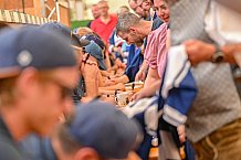 Eishockey, Herren, DEL, Penny DEL, Saison 2023-2024, Straubing Tigers, Mannschaftsvorstellung im Weckmannszelt,12.08.2023