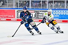 Eishockey, Herren, Penny DEL, Playoffs, Halbfinale, Spiel 2, Saison 2023-2024, Straubing Tigers - Eisbären Berlin, n03.04.2024
