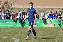 Fußball, Bayernliga Süd , Saison 2021-2022, Spvgg Hankofen-Hailing - TSV 1860 München II, 30. Spieltag, 25.03.2022