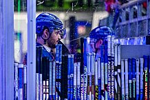 Eishockey, Herren, Penny DEL, Playoffs, Viertelfinale, Spiel 7, Saison 2023-2024, Straubing Tigers - Schwenninger Wild Wings,30.03.2024