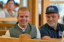 Eishockey, Herren, DEL, Saison 2023-2023, Straubing Tigers, Teampräsentation, Weckmannszelt, Gäubodenvolksfest, 12.08.2022