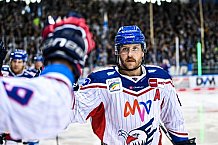Eishockey, Herren, DEL, Saison 2021-2022, Playoff, Viertelfinale, Spiel 1, Straubing Tigers - Adler Mannheim, 10.04.2022