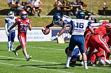American Football, Herren, Shark Water GFL, Saison 2022, Straubing Spiders -  Mecenaries Marburg, 02.07.2022