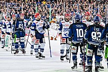 Eishockey, Herren, Penny DEL, Playoffs, Viertelfinale, Spiel 7, Saison 2023-2024, Straubing Tigers - Schwenninger Wild Wings,30.03.2024