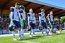 American Football, Herren, Shark Water GFL, Saison 2022, Straubing Spiders -  Mecenaries Marburg, 02.07.2022