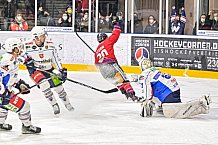 Herren, Eishockey, Oberliga-Süd, Saison 2021-2022, Playoffs, Spiel 2, Deggendorfer SC - EC Hannover Indians,  19.03.2022