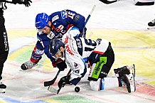 Eishockey, Herren, DEL, Saison 2020-2021, Playoff Viertelfinale Spiel 3, Adler Mannheim - Straubing Tigers, 24.04.2021
