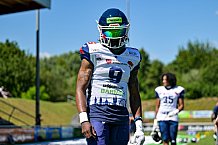 American Football, Herren, Shark Water GFL, Saison 2022, Straubing Spiders -  Mecenaries Marburg, 02.07.2022