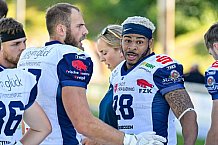 American Football, Herren, Shark Water GFL, Saison 2022, Straubing Spiders -  Mecenaries Marburg, 02.07.2022