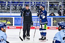 Eishockey, Herren, DEL, Penny DEL, Saison 2023-2024, Straubing Tigers, öffentliches Eistraining,06.08.2023