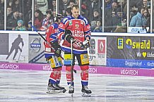 Herren, Eishockey, Oberliga-Süd, Saison 2022-2023, DEB, Deggendorfer SC - EC Bad Tölzer Löwen, 38. Spieltag,  20.01.2023