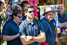 Eishockey, Herren, DEL, Saison 2023-2023, Straubing Tigers, Teampräsentation, Weckmannszelt, Gäubodenvolksfest, 12.08.2022