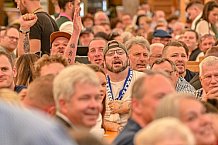 Eishockey, Herren, DEL, Penny DEL, Saison 2023-2024, Straubing Tigers, Mannschaftsvorstellung im Weckmannszelt,12.08.2023