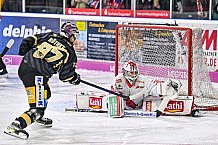 Herren, Eishockey, Oberliga-Süd, Saison 2022-2023, DEB, Deggendorfer SC - EV Herne Miners, Playoff, Viertelfinale, Spiel 4, 04.04.2023
