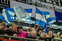 Eishockey, Herren, DEL, Saison 2021-2022, Playoff, Viertelfinale, Spiel 3, Straubing Tigers - Adler Mannheim, 13.04.2022