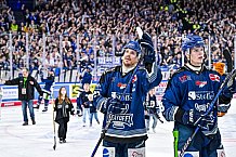 Eishockey, Herren, Penny DEL, Playoffs, Viertelfinale, Spiel 7, Saison 2023-2024, Straubing Tigers - Schwenninger Wild Wings,30.03.2024