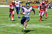 American Football, Herren, Shark Water GFL, Saison 2022, Straubing Spiders -  Mecenaries Marburg, 02.07.2022