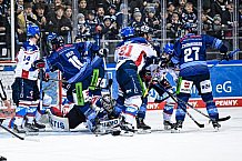 Eishockey, Herren, DEL, Saison 2021-2022, Playoff, Viertelfinale, Spiel 1, Straubing Tigers - Adler Mannheim, 10.04.2022