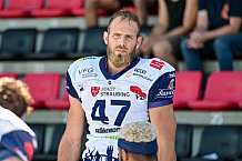 American Football, Herren, Shark Water GFL, Saison 2022, Straubing Spiders -  Mecenaries Marburg, 02.07.2022