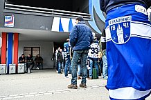 Eishockey, Herren, DEL, Saison 2021-2022, Playoff, Viertelfinale, Spiel 1, Straubing Tigers - Adler Mannheim, 10.04.2022