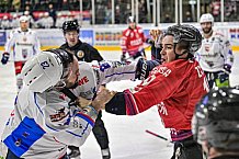 Herren, Eishockey, Oberliga-Süd, Saison 2021-2022, Playoffs, Spiel 2, Deggendorfer SC - EC Hannover Indians,  19.03.2022