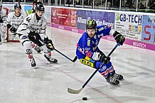 Herren, Eishockey, Oberliga-Sued, Saison 2023-2024, DEB, Deggendorfer SC - EHF Passau Black Hawks, 35. Spieltag, 19.01.2024