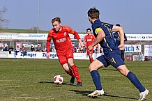 Fußball, Bayernliga Süd , Saison 2021-2022, Spvgg Hankofen-Hailing - TSV 1860 München II, 30. Spieltag, 25.03.2022