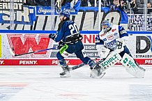 Eishockey, Herren, Penny DEL, Playoffs, Viertelfinale, Spiel 3, Saison 2023-2024, Straubing Tigers - Schwenninger Wild Wings,22.03.2024