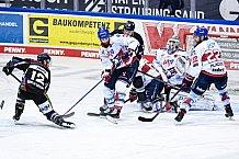 Eishockey, Herren, DEL, Saison 2020-2021, Playoff Viertelfinale Spiel 2, Straubing Tigers - Adler Mannheim, 22.04.2021