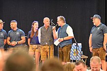 Eishockey, Herren, DEL, Saison 2023-2023, Straubing Tigers, Teampräsentation, Weckmannszelt, Gäubodenvolksfest, 12.08.2022
