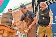 Eishockey, Herren, DEL, Penny DEL, Saison 2023-2024, Straubing Tigers, Mannschaftsvorstellung im Weckmannszelt,12.08.2023