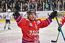 Herren, Eishockey, Oberliga-Süd, Saison 2021-2022, Playoffs, Spiel 3, Deggendorfer SC - EC Hannover Indians,  24.03.2022