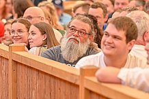 Eishockey, Herren, DEL, Penny DEL, Saison 2023-2024, Straubing Tigers, Mannschaftsvorstellung im Weckmannszelt,12.08.2023