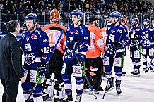 Eishockey, Herren, Penny DEL, DEL, Saison 2022-2023, Playoffs, Viertelfinale, Spiel 7, Straubing Tigers - Grizzlys Wolfsburg, 29.03.2023
