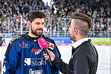 Eishockey, Herren, Penny DEL, Playoffs, Halbfinale, Spiel 4, Saison 2023-2024, Straubing Tigers - Eisbären Berlin, n07.04.2024