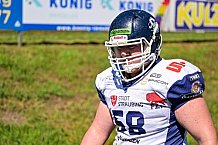 American Football, Herren, Shark Water GFL, Saison 2022, Straubing Spiders -  Mecenaries Marburg, 02.07.2022