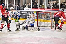 Herren, Eishockey, Oberliga-Süd, Saison 2021-2022, Playoffs, Spiel 3, Deggendorfer SC - EC Hannover Indians,  24.03.2022