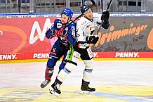 Eishockey, Herren, DEL, Saison 2020-2021, Playoff Viertelfinale Spiel 3, Adler Mannheim - Straubing Tigers, 24.04.2021