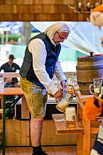 Eishockey, Herren, DEL, Saison 2023-2023, Straubing Tigers, Teampräsentation, Weckmannszelt, Gäubodenvolksfest, 12.08.2022