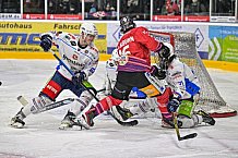 Herren, Eishockey, Oberliga-Süd, Saison 2021-2022, Playoffs, Spiel 3, Deggendorfer SC - EC Hannover Indians,  24.03.2022