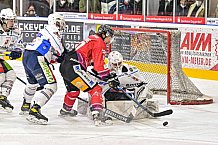 Herren, Eishockey, Oberliga-Süd, Saison 2021-2022, Playoffs, Spiel 2, Deggendorfer SC - EC Hannover Indians,  19.03.2022