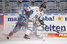 Eishockey, Herren, DEL, Saison 2020-2021, Playoff Viertelfinale Spiel 3, Adler Mannheim - Straubing Tigers, 24.04.2021