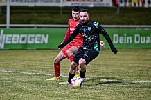 Fußball, Herren, Landesliga Mitte, VfB Straubing - 1. FC Bad Kötzting, 22.. Spieltag, Saison 2022-2023, 03.03.2023