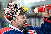 Eishockey, Herren, DEL, Saison 2021-2022, Playoff, Viertelfinale, Spiel 1, Straubing Tigers - Adler Mannheim, 10.04.2022