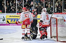 Herren, Eishockey, Oberliga-Süd, Saison 2022-2023, DEB, Deggendorfer SC - EV Herne Miners, Playoff, Viertelfinale, Spiel 4, 04.04.2023