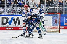 Eishockey, Herren, Penny DEL, Playoffs, Viertelfinale, Spiel 7, Saison 2023-2024, Straubing Tigers - Schwenninger Wild Wings,30.03.2024