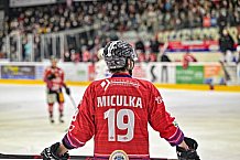 Herren, Eishockey, Oberliga-Süd, Saison 2021-2022, Playoffs, Spiel 2, Deggendorfer SC - EC Hannover Indians,  19.03.2022