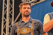 Eishockey, Herren, DEL, Penny DEL, Saison 2023-2024, Straubing Tigers, Mannschaftsvorstellung im Weckmannszelt,12.08.2023