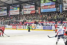 Herren, Eishockey, Oberliga-Süd, Saison 2021-2022, Playoffs, Spiel 3, Deggendorfer SC - EC Hannover Indians,  24.03.2022